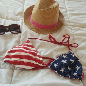 Xhilaration Swim - American flag bikini top Xhilaration Swim - American flag bikini top